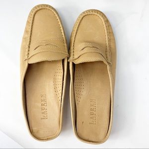 Lauren Ralph Lauren Leather Penny loafers Mules
